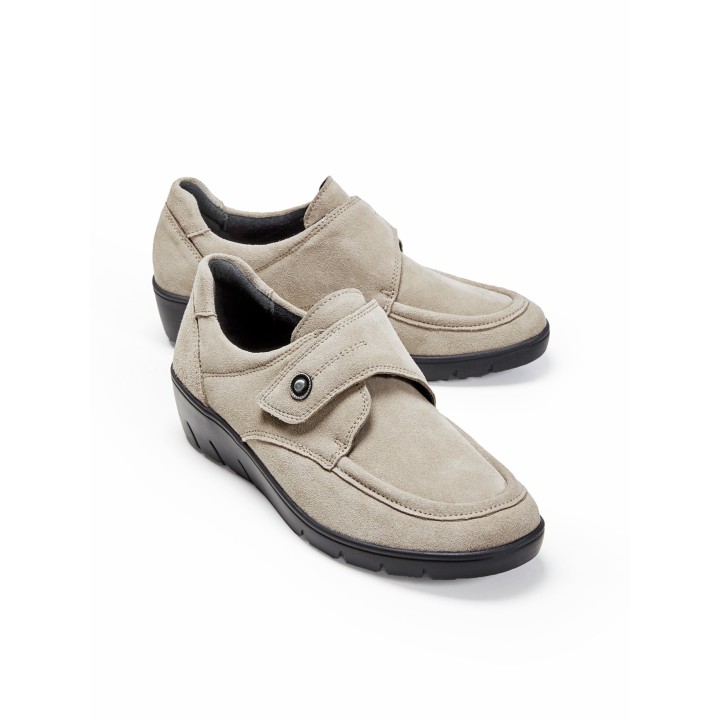 Keilabsatz-Klettschuh Supersoft