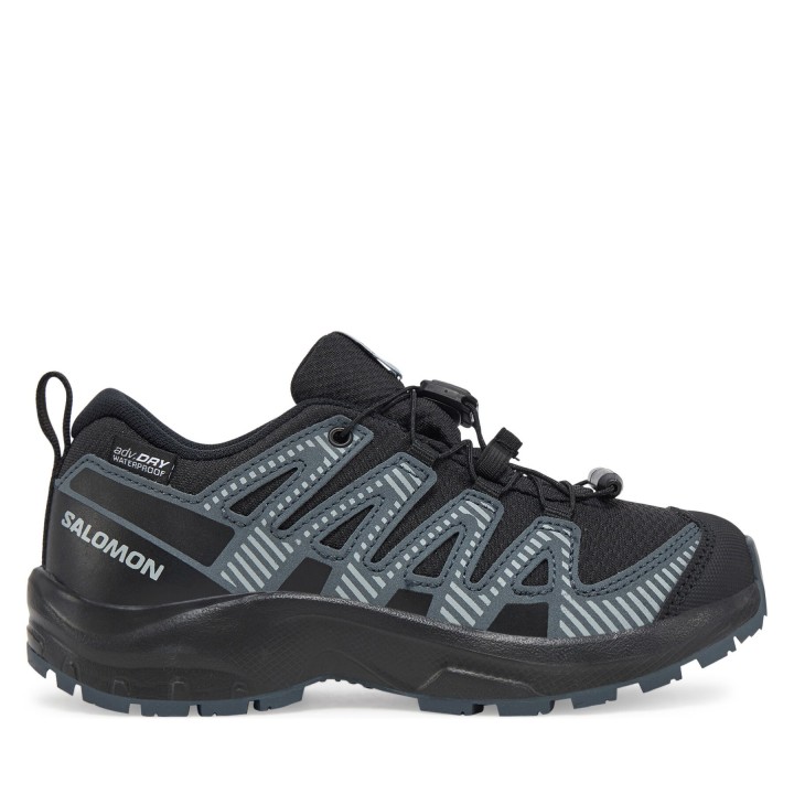 Trekkingschuhe Salomon Xa Pro V8 Waterproof L47729300 Schwarz