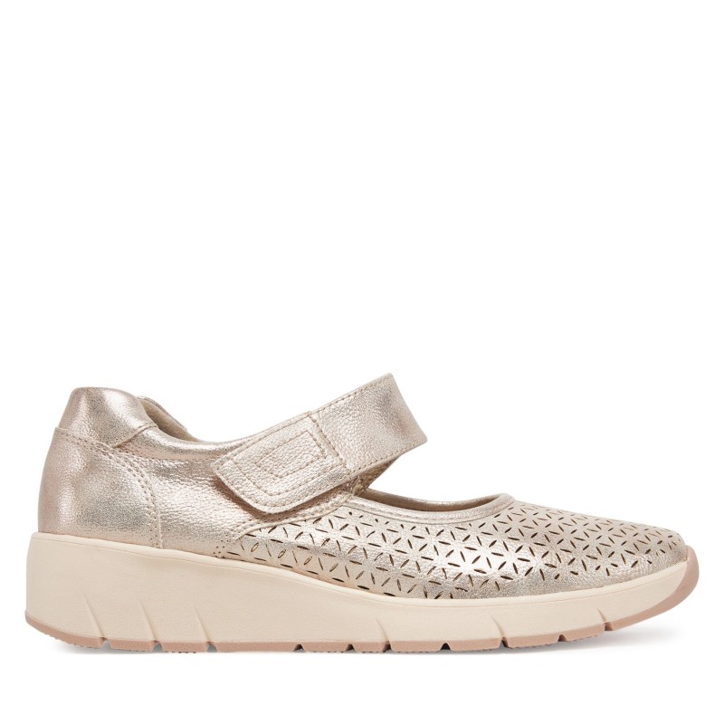 Halbschuhe Jana 8-24664-42 Goldfarben