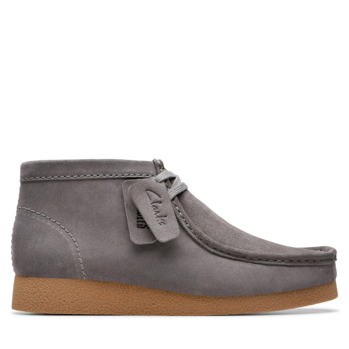 Schnürschuhe Clarks Wallabee Evo Bt 26174938 Grau