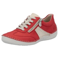 Rieker Sneaker, Halbschuh, Freizeitschuh, Schnürschuh mit Reißverschluss