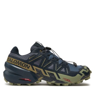Laufschuhe Salomon Speedcross 6 Gore-Tex L47465500 Dunkelblau