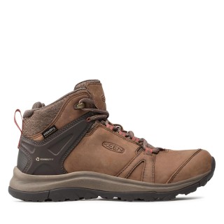 Trekkingschuhe Keen Terradora II Leather Mid Wp 1023728 Braun