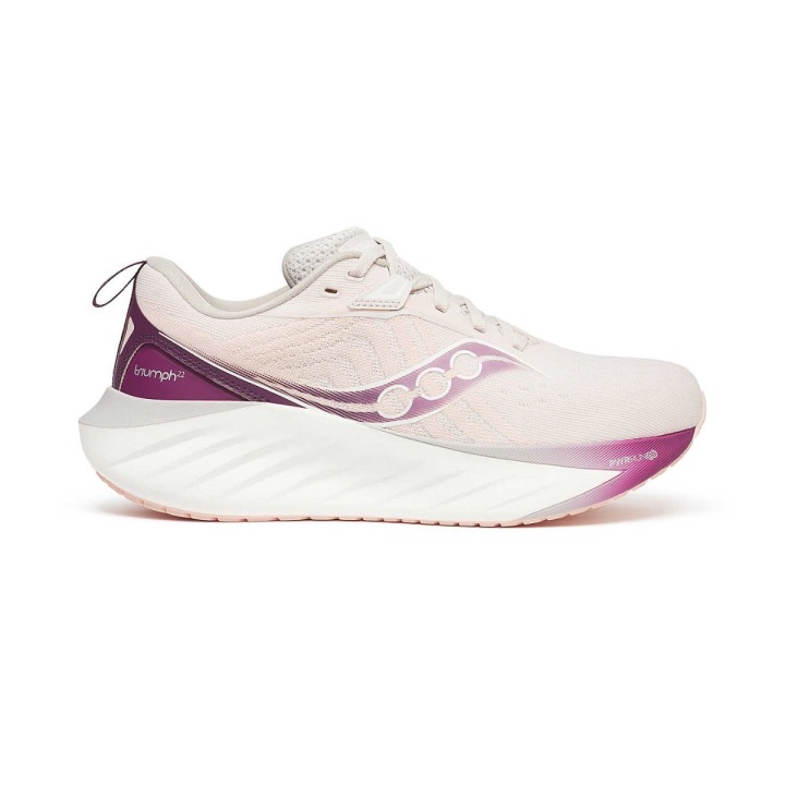 Saucony Triumph 22 Rosa Weiß Damen  Schuhe, Größe 37,5 - EUR