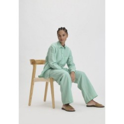 hessnatur Damen Pantolette aus chromfrei gegerbtem Glatt-Leder - braun - Größe 36