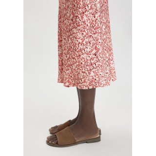 hessnatur Damen Pantolette aus chromfrei gegerbtem Glatt-Leder - braun - Größe 36