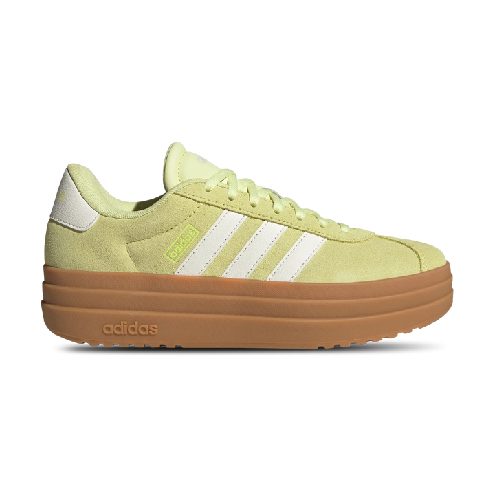 Adidas Vl Court Bold Damen Schuhe - Gelb - Größe: 36 2/3 - Leder - Foot Locker