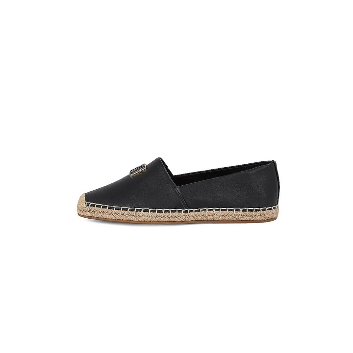 TOMMY HILFIGER Espadrilles TH LOGO schwarz | 36
