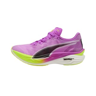 Puma Deviate Nitro Elite 3 Lila Grün SS25 Damen-Schuhe, Größe 38,5 - EUR
