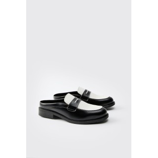 Offene Loafer - Schwarz - 41, Schwarz