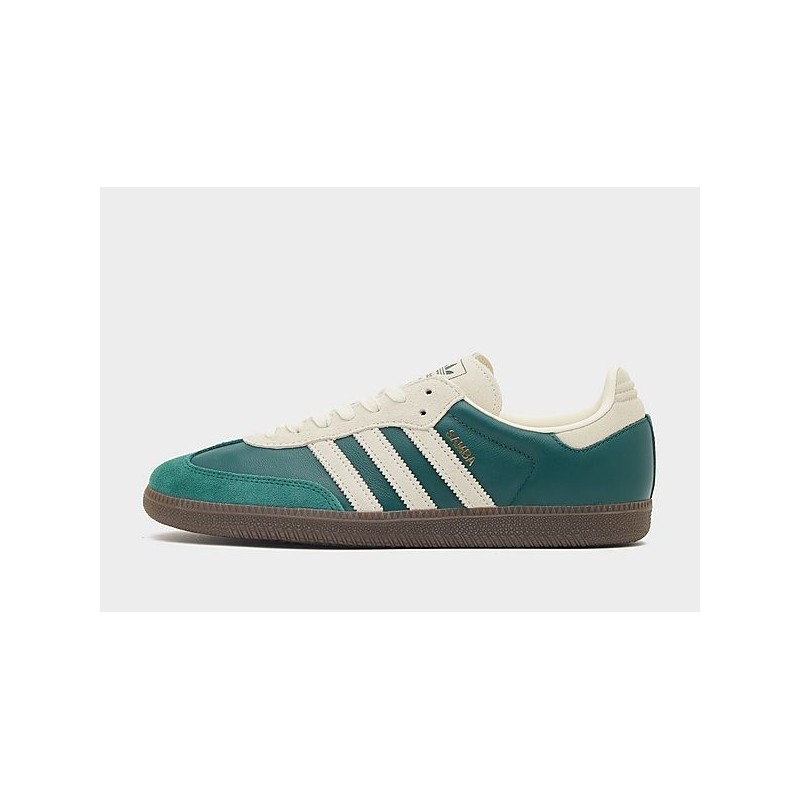 adidas Originals Samba OG - Green - Mens, Green