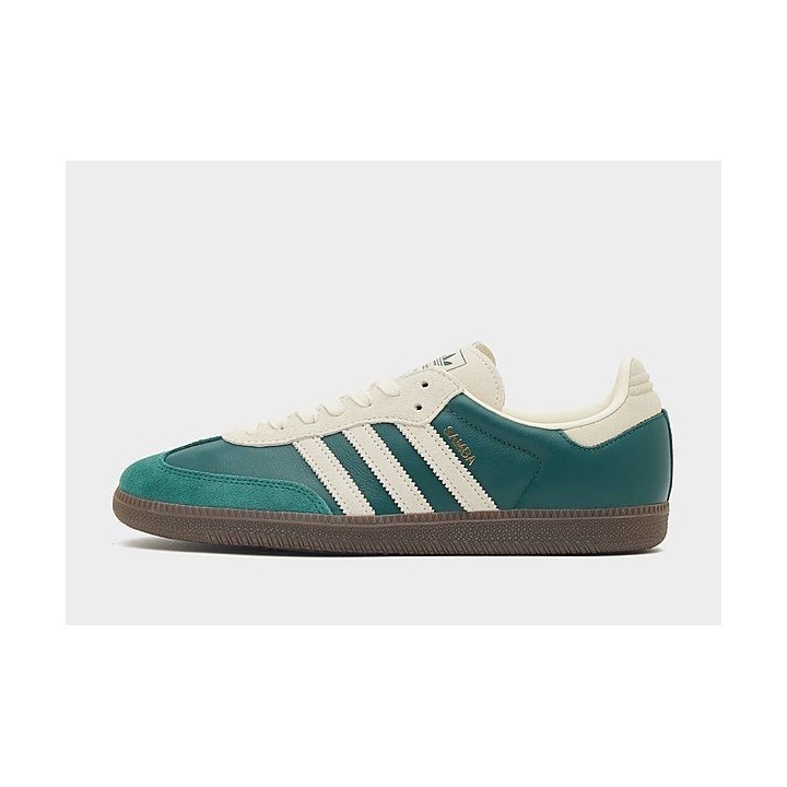 adidas Originals Samba OG - Green - Mens, Green
