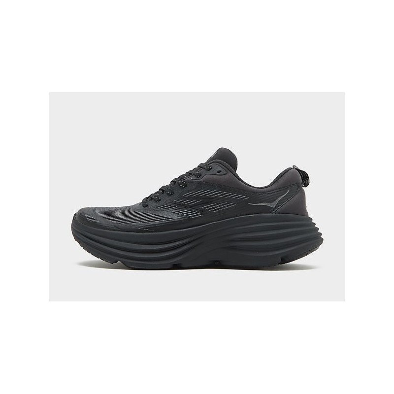 HOKA Bondi 8 Caged - Black - Mens, Black