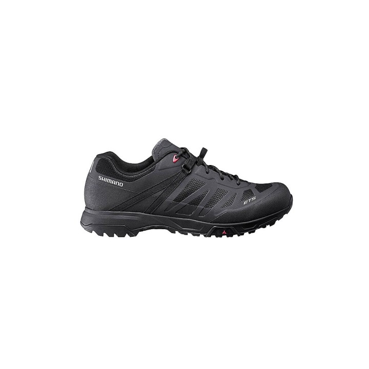 SHIMANO Herren E-Bike Schuhe ET500L Flat schwarz | 45