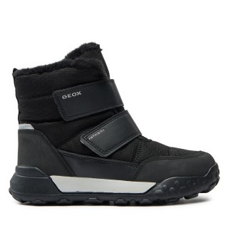 Schneeschuhe Geox J Trekkyup Boy B Abx J46MBF 0FU50 C9999 S Schwarz