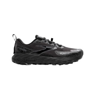Brooks Cascadia 18 Schuhe Schwarz Grau SS25, Größe 42 - EUR