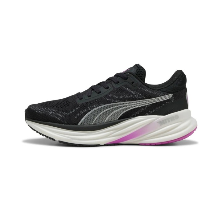 Puma Magnify Nitro 2 Schuhe Schwarz Lila SS25 Damen, Größe 39 - EUR