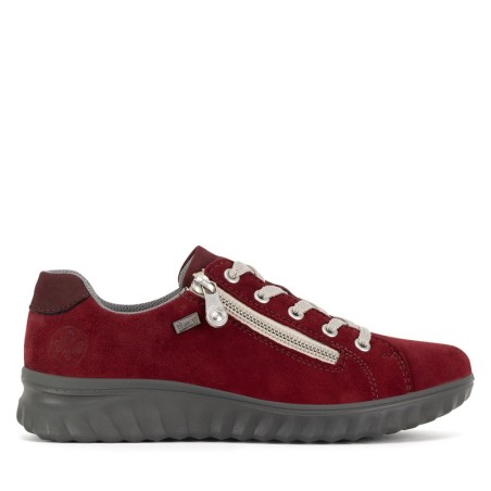 Halbschuhe Rieker 59000-35 Dunkelrot