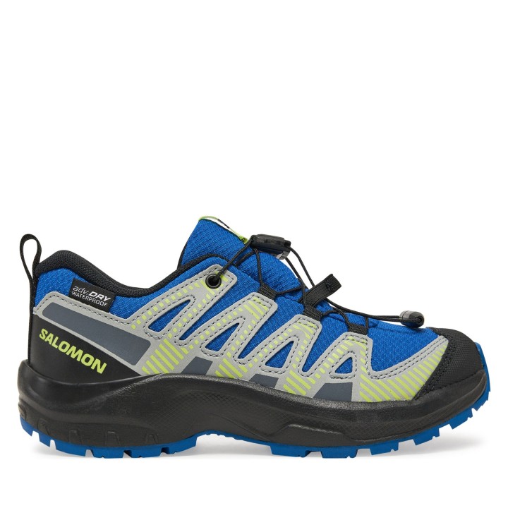 Trekkingschuhe Salomon Xa Pro V8 Waterproof L47729600 Blau