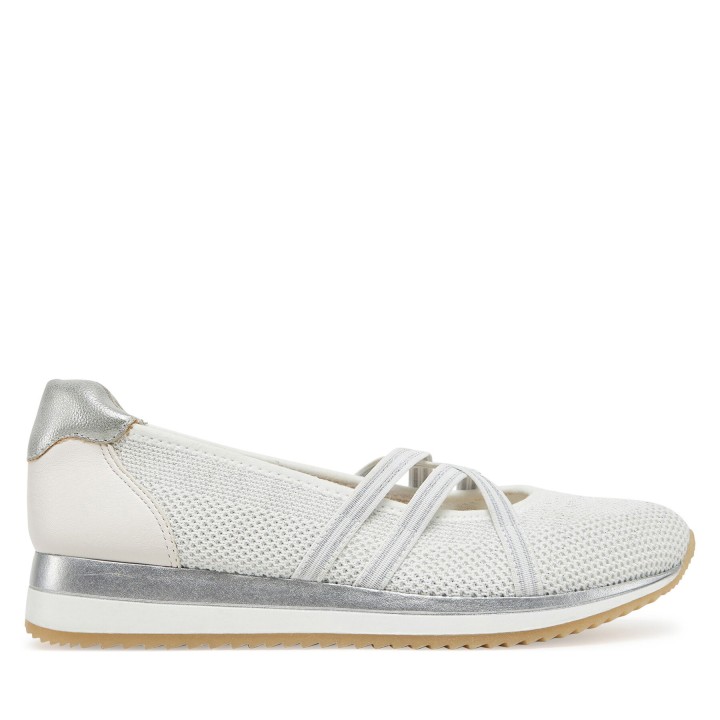 Halbschuhe Jana 8-22173-42 Weiß