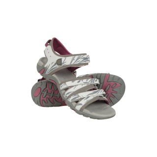 Santorini Weite Damen-Sandalen - Grau