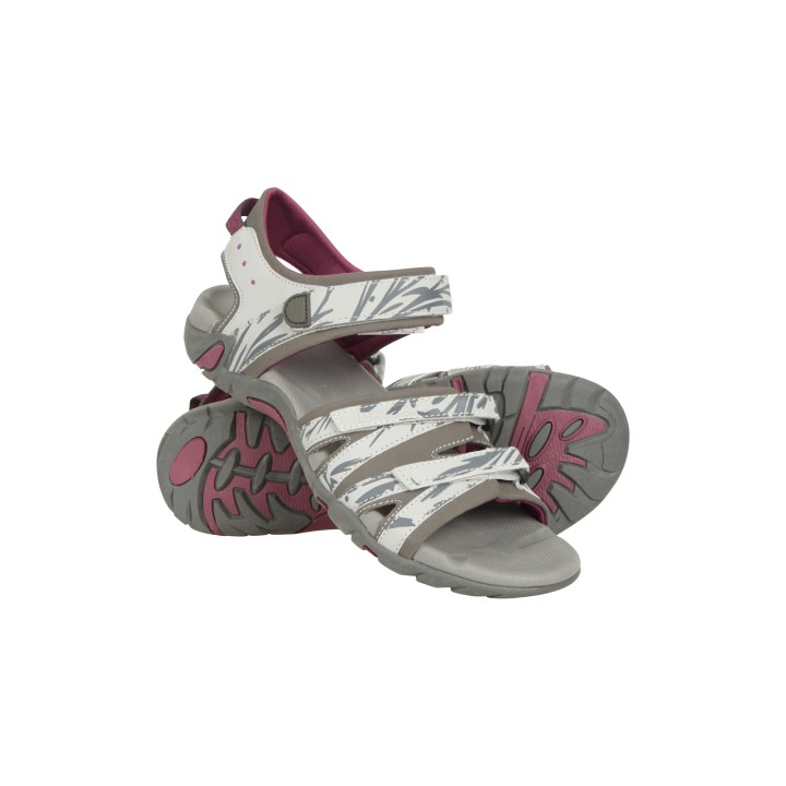 Santorini Weite Damen-Sandalen - Grau