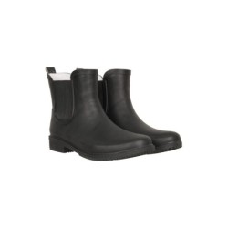 Damen Gummi-Stiefeletten - Schwarz