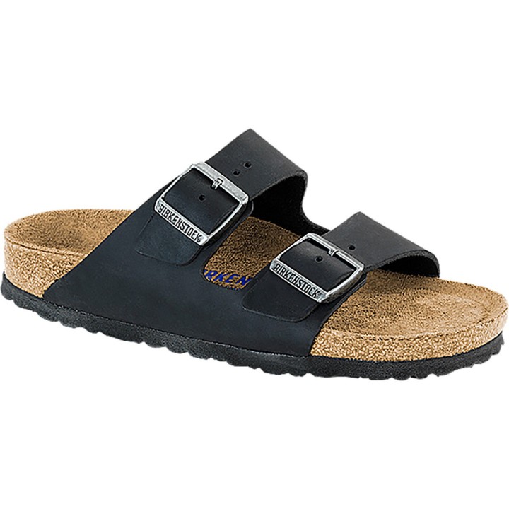Birkenstock Arizona Soft Leather Oiled Sandale