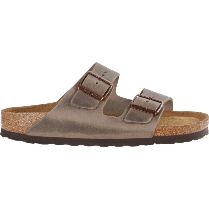 Birkenstock Arizona Soft Leather Oiled Sandale