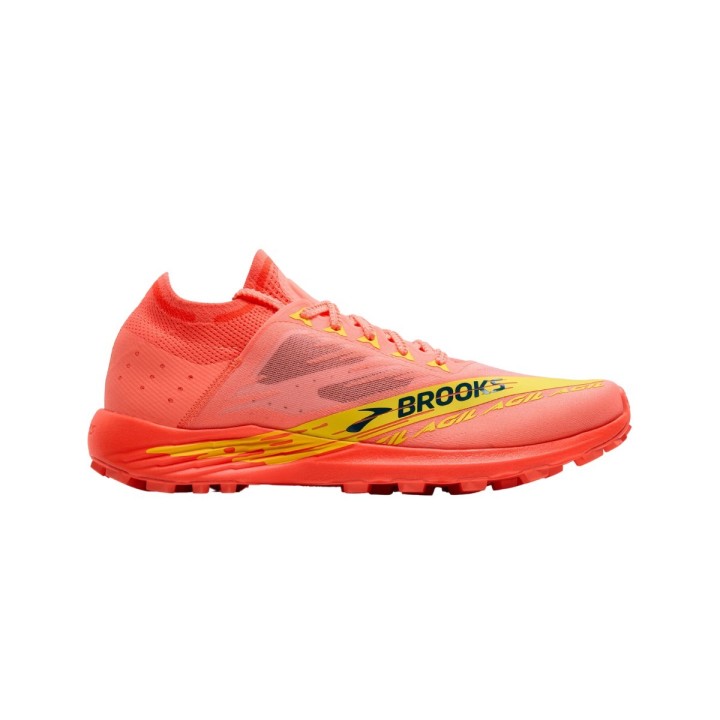 Brooks Catamount Agil Schuhe Orange Gelb, Größe 41 - EUR