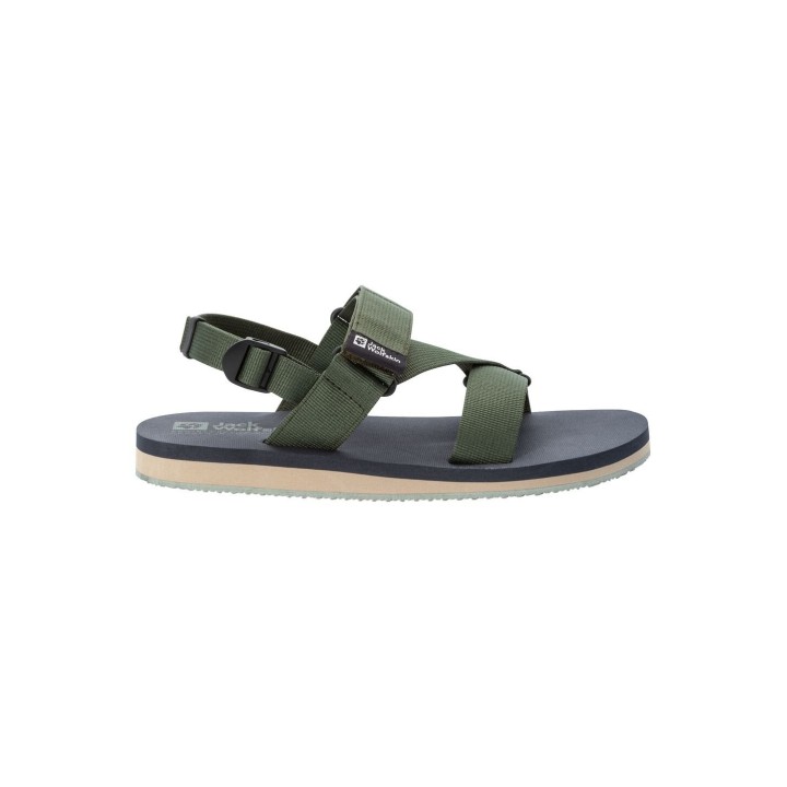 Jack Wolfskin Urban Entdeckung Belts Sandal Men Sandale Herren 44 green Thyme Green