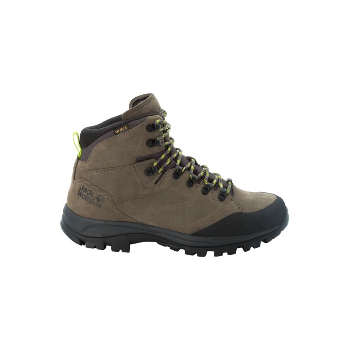 Jack Wolfskin Rebellion Texapore Mid Men Wasserdichte Trekkingschuhe Herren 41 miscellaneous Khaki / Phantom