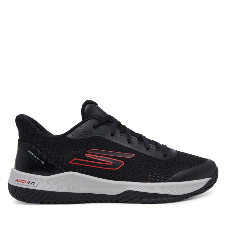 Tennisschuhe Skechers Viper Court Pro 246069/BKRD Schwarz