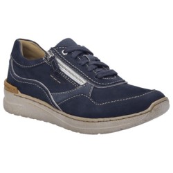Josef Seibel Sneaker "Sally 02", Schnürschuh, Komfortschuh mit zusätzlichem Reißverschluss