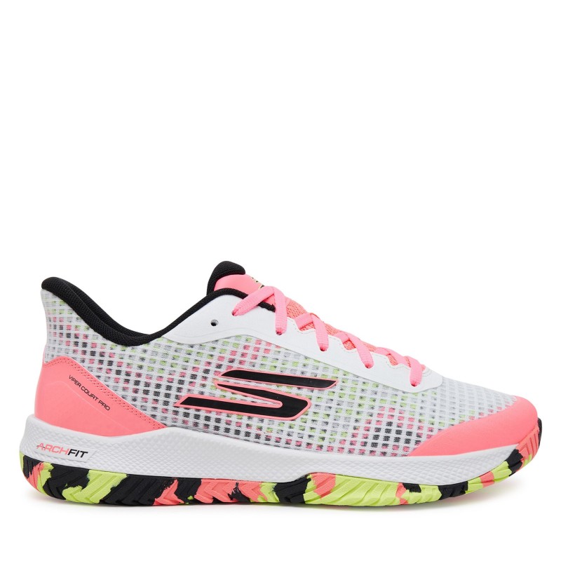 Tennisschuhe Skechers Viper Court Pro 246069/WMLT Weiß