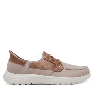 Halbschuhe Skechers On-The-Go Flex - Palmilla 136536/TPE Beige