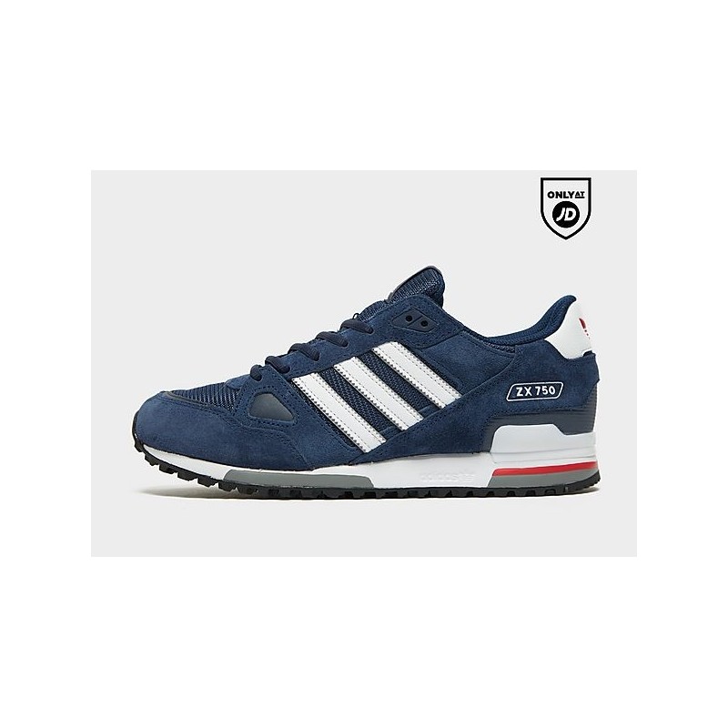 adidas Originals ZX 750 - Navy - Mens, Navy