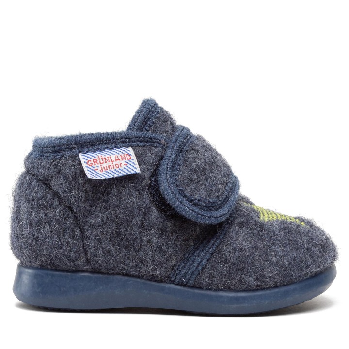 Hausschuhe Grünland Daly PA1238-54 Dunkelblau
