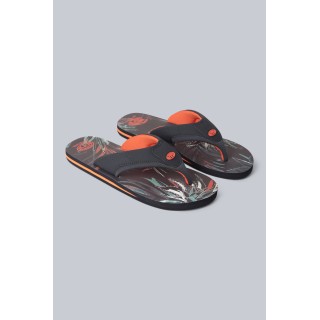 Jekyl Herren-AOP-Flip-Flops - Orange