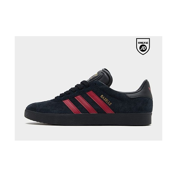 adidas Originals Gazelle - Black - Mens, Black