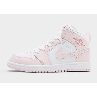 Jordan Air 1 Mid Kleinkinder - Pink Foam, Pink Foam