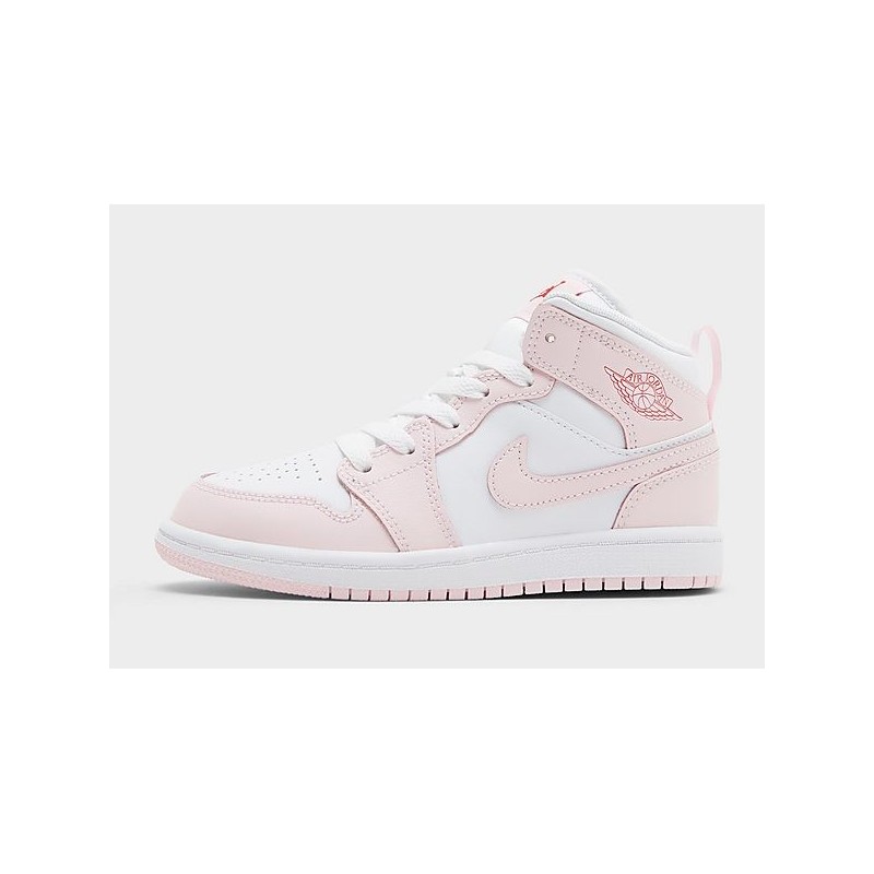 Jordan Air 1 Mid Kleinkinder - Pink Foam, Pink Foam
