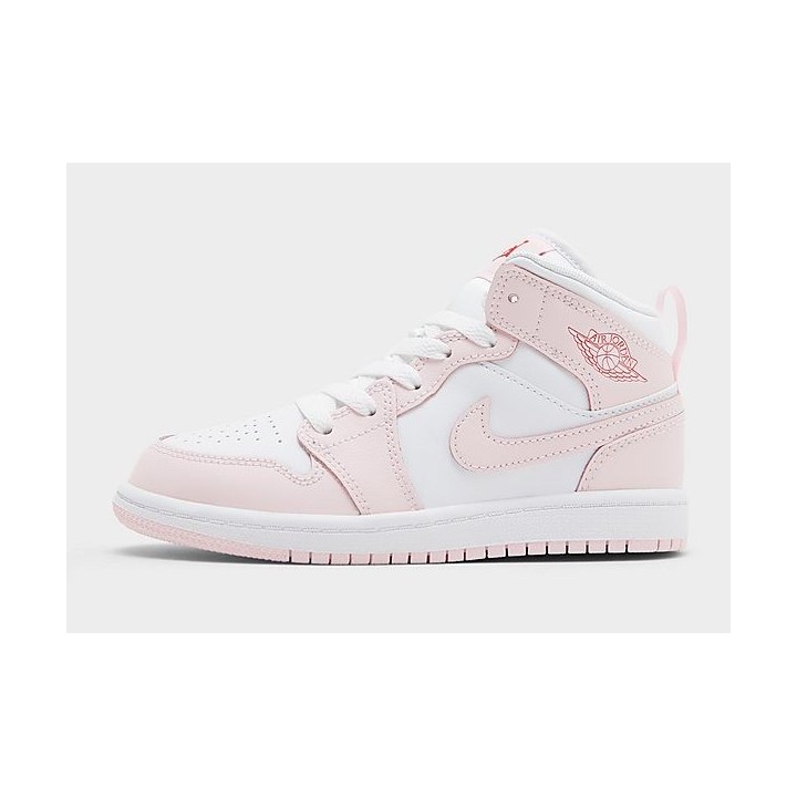 Jordan Air 1 Mid Kleinkinder - Pink Foam, Pink Foam
