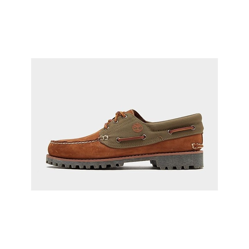 Timberland 3-Eye Boat Shoes - Brown, Brown