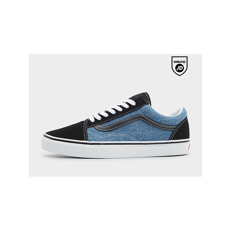Vans Old Skool Denim - Black - Mens, Black
