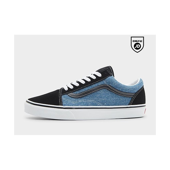 Vans Old Skool Denim - Black - Mens, Black