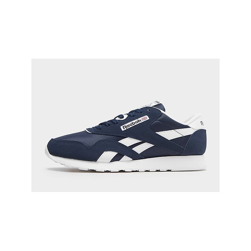 Reebok Classic Nylon - Vector Navy / Cloud White / Cloud White - Mens, Vector Navy / Cloud White / Cloud White