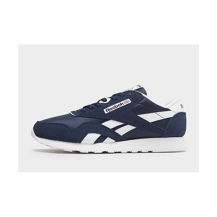 Reebok Classic Nylon - Vector Navy / Cloud White / Cloud White - Mens, Vector Navy / Cloud White / Cloud White