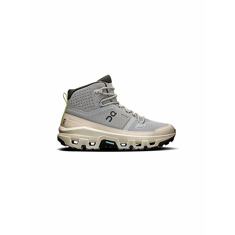 ON Damen Wanderschuhe Cloudrock Mid WP grau | 36 1/2