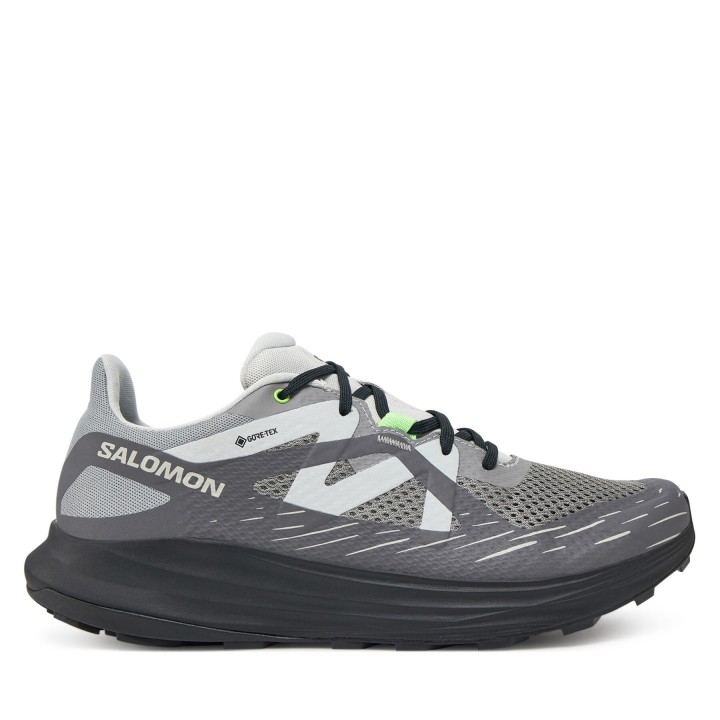 Laufschuhe Salomon Ultra Flow Gore-Tex L47692700 Grau